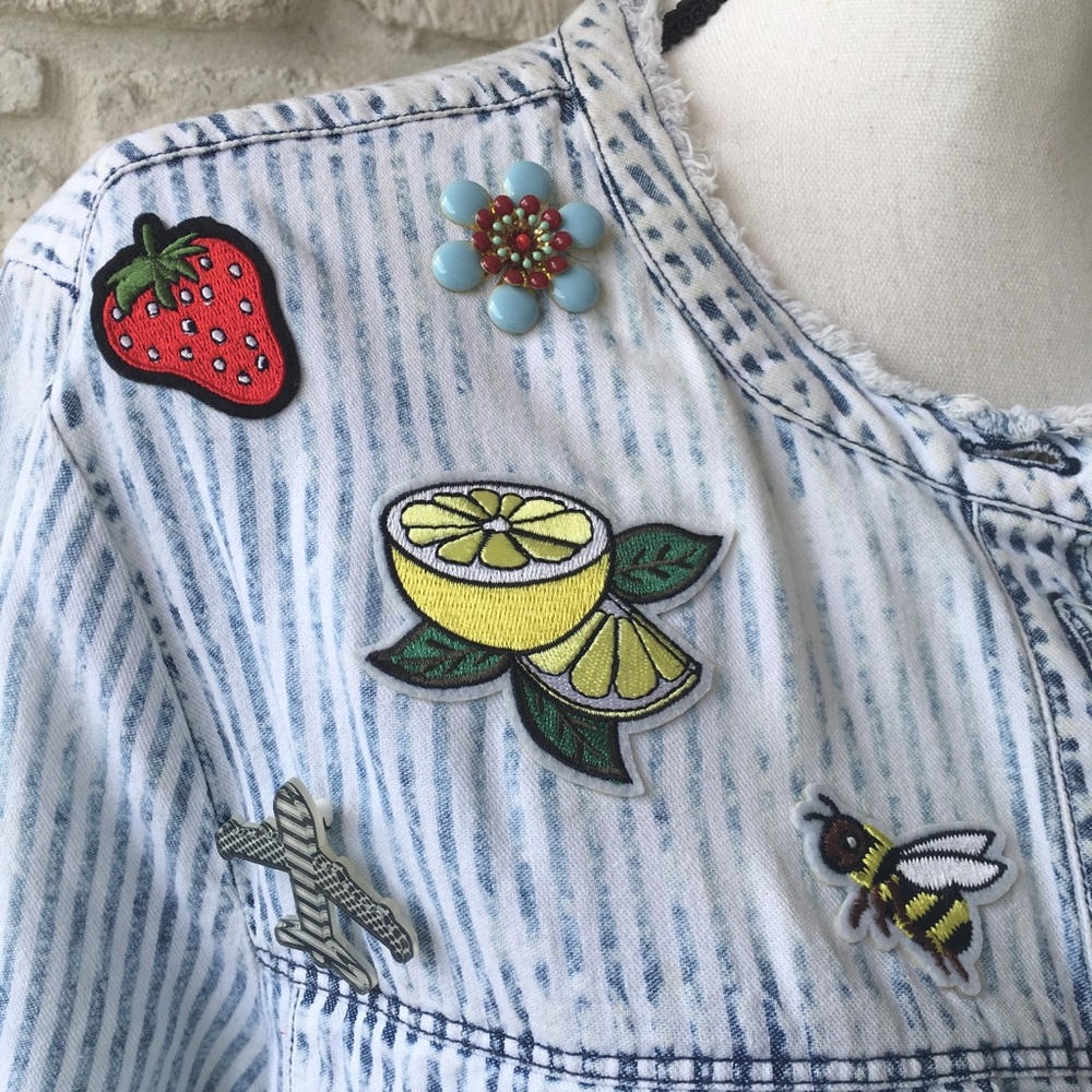 William Rast Patchwork Broach Button Down - image 4